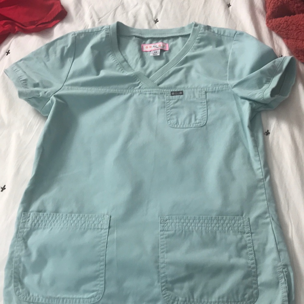 Koi scrub top xs